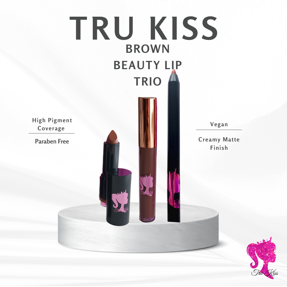 Brown Beauty Lip Trio