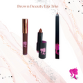 Brown Beauty Lip Trio