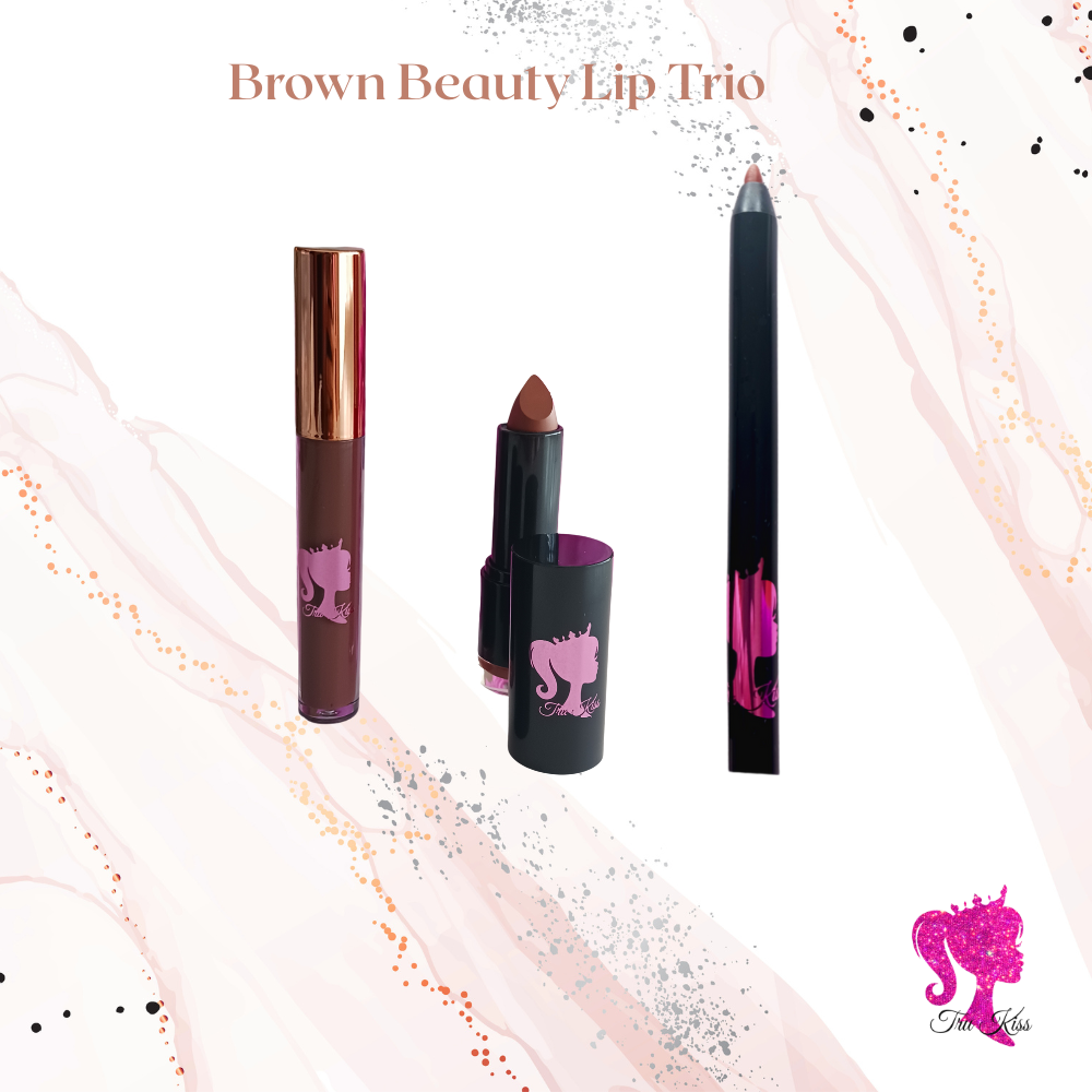 Brown Beauty Lip Trio